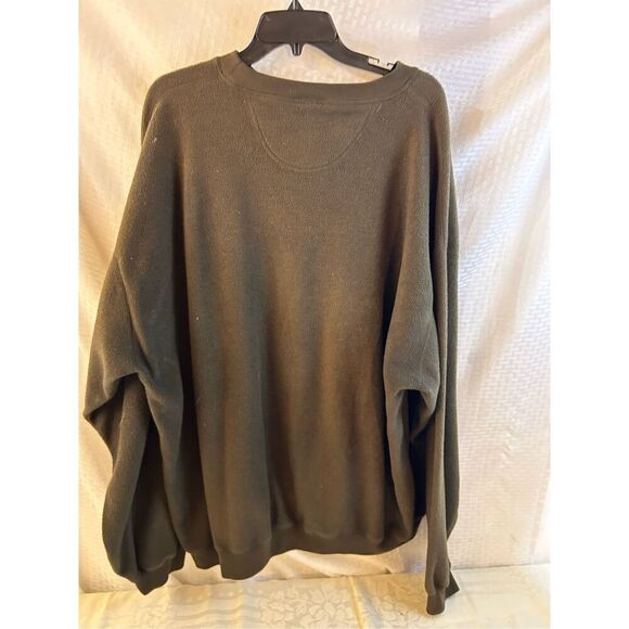 Big Dog 3x Sweatshirt Army Green Vintage United Arab Emirates rn#64776 - Picture 5 of 7